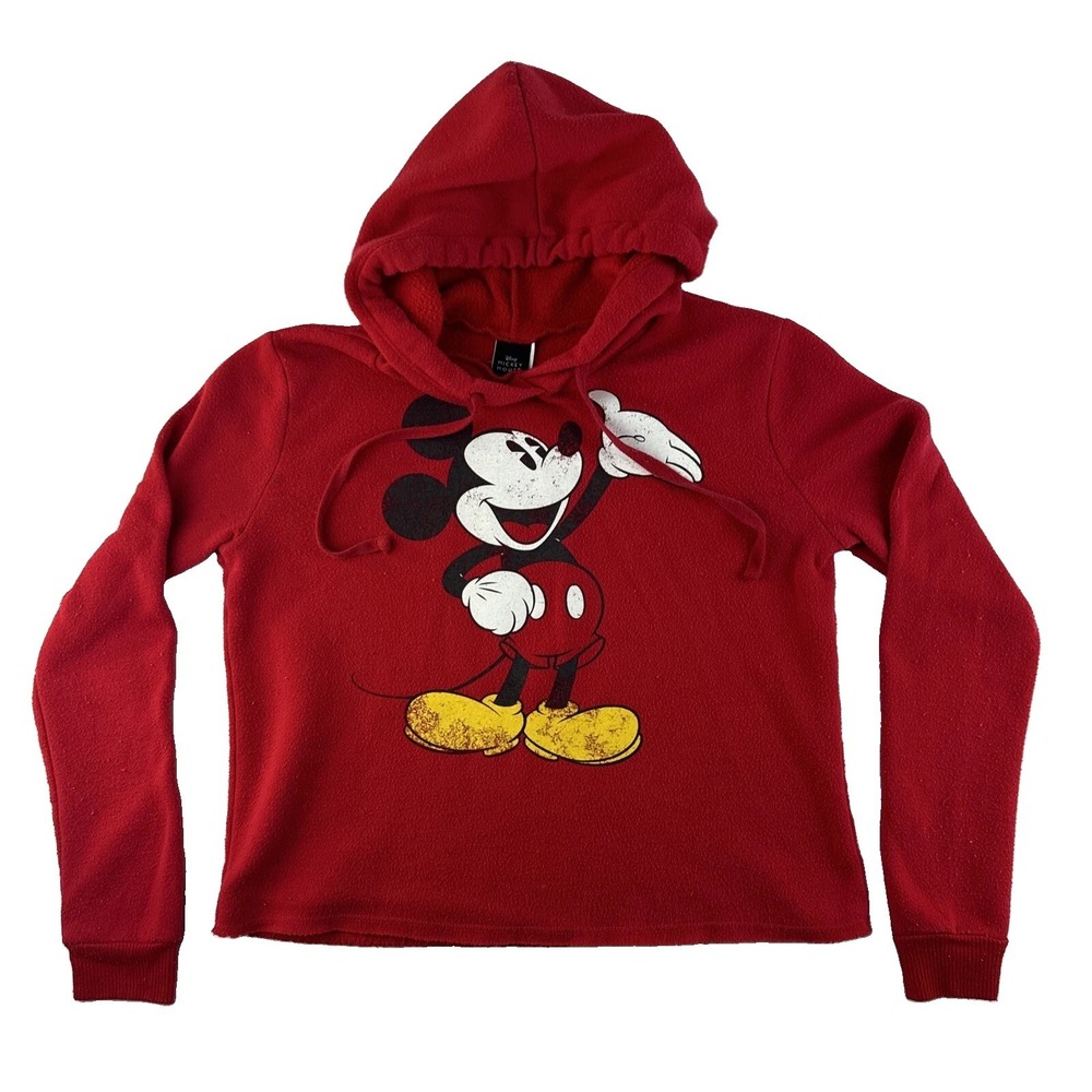 Mickey Mouse Pullover Disney Size Medium Hoodie